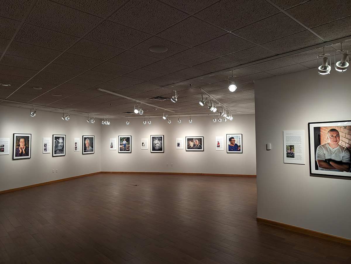 Portraits of Dementia exhibit Portraits of Dementia exhibit