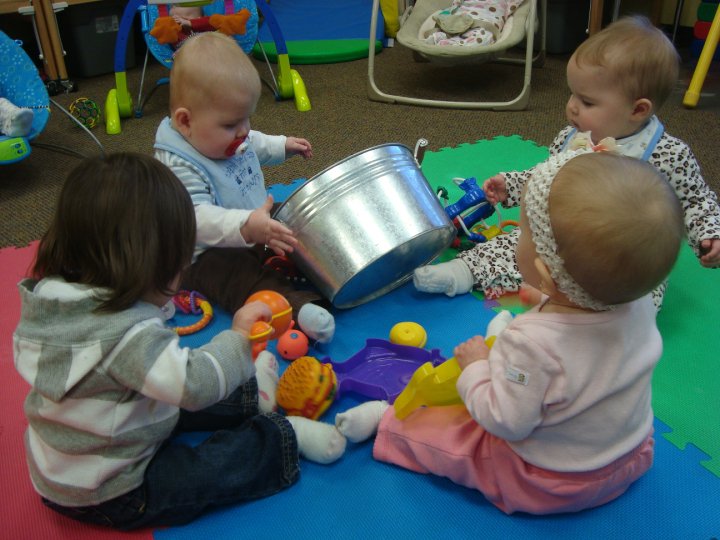 Babies Playing